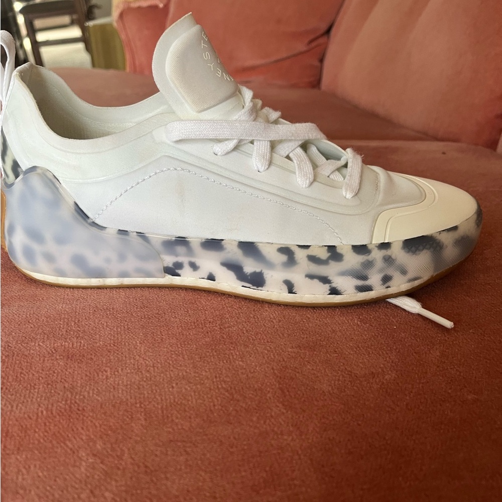 Stella McCartney for Adidas White Tennis Shoess